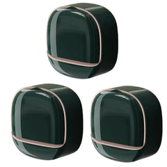 Wall-Mounted Soap Holder with Drainage | Waterproof Bathroom Soap Dish | No-Drill Shower Soap Box Organiser