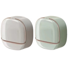 Wall-Mounted Soap Holder with Drainage | Waterproof Bathroom Soap Dish | No-Drill Shower Soap Box Organiser
