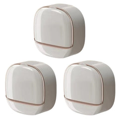 Wall-Mounted Soap Holder with Drainage | Waterproof Bathroom Soap Dish | No-Drill Shower Soap Box Organiser