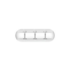 Silicone Cable Management Clips | Self-Adhesive Cable Organiser for Desk | Wire Holder for Phone, Mouse & Keyboard Cables