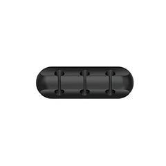 Silicone Cable Management Clips | Self-Adhesive Cable Organiser for Desk | Wire Holder for Phone, Mouse & Keyboard Cables