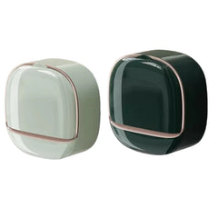 Wall-Mounted Soap Holder with Drainage | Waterproof Bathroom Soap Dish | No-Drill Shower Soap Box Organiser