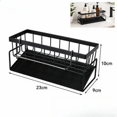 Kitchen Sink Drain Rack Sponge Storage Flexible Faucet Holder Soap Drainer Towel Rack Shelf Organizer Kitchen Accessories