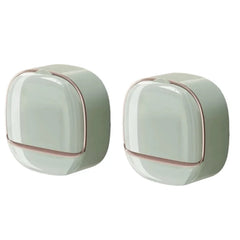 Wall-Mounted Soap Holder with Drainage | Waterproof Bathroom Soap Dish | No-Drill Shower Soap Box Organiser