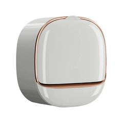 Wall-Mounted Soap Holder with Drainage | Waterproof Bathroom Soap Dish | No-Drill Shower Soap Box Organiser